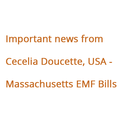 Massachusetts EMF bills assigned to the Joint Committee on Education